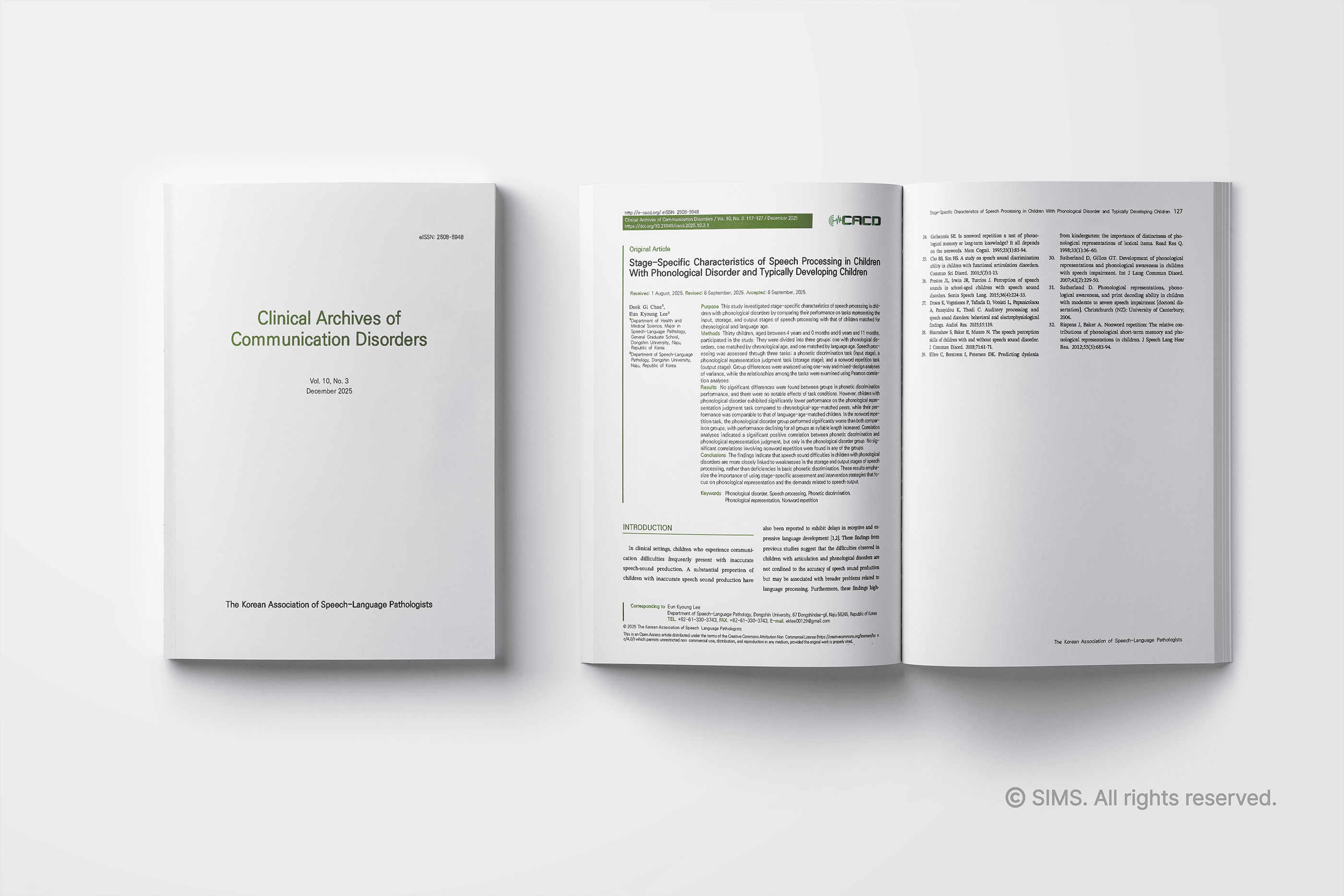 Clinical Archives of Communication Disorders